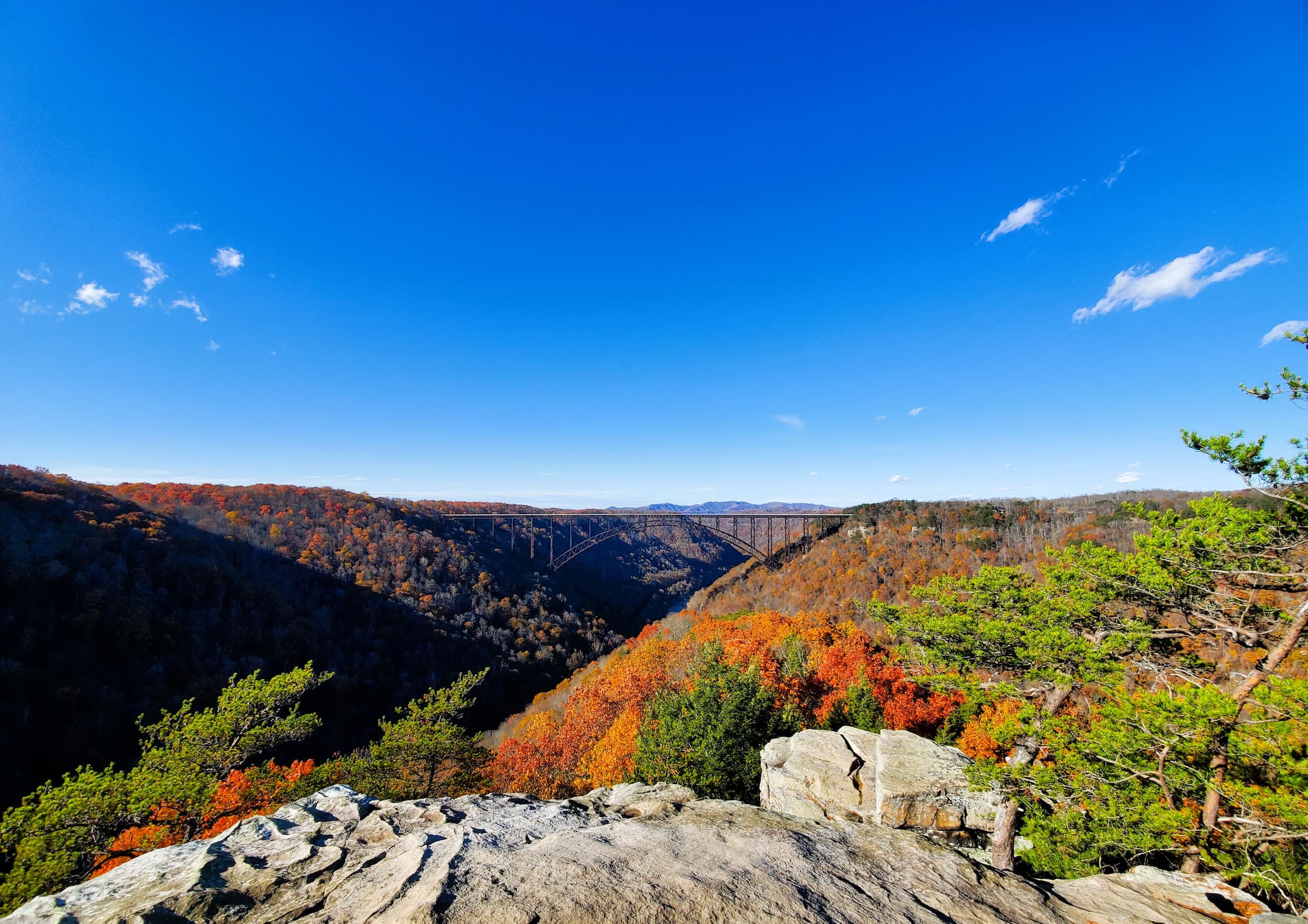 new river gorge national park - view from long point overlook